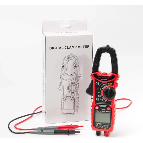 Токовые цифровые клещи КВТ KT 206D PROLINE 80753 фото 6 Токовые цифровые клещи КВТ KT 206D PROLINE 80753 фото 6
