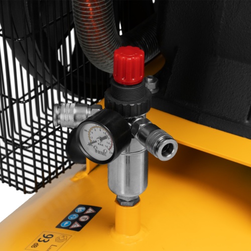 Компрессор воздушный рем. привод BCV 5500-T/270, 5,5 кВт, 270 литров, 850 л/мин Denzel фото 11