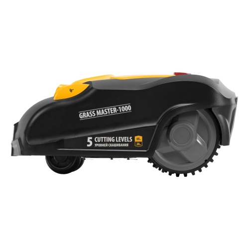 Робот-газонокосилка Grass Master 1000 1000м², 3Ач, 28V, LCD дисплей, Wi-Fi Denzel фото 4 Робот-газонокосилка Grass Master 1000 1000м², 3Ач, 28V, LCD дисплей, Wi-Fi Denzel фото 4