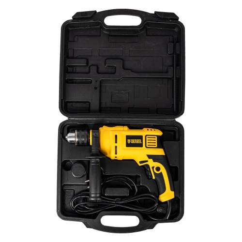 Дрель ударная ID-650, 650 Вт, 0-3000 об/мин, 48000 уд/мин Denzel фото 13