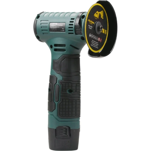 Углошлифовальная машина аккумуляторная Zitrek AG 12 PRO, 75мм, 12B, 2x2.5Ач, комплект дисков 085-1120 фото 9