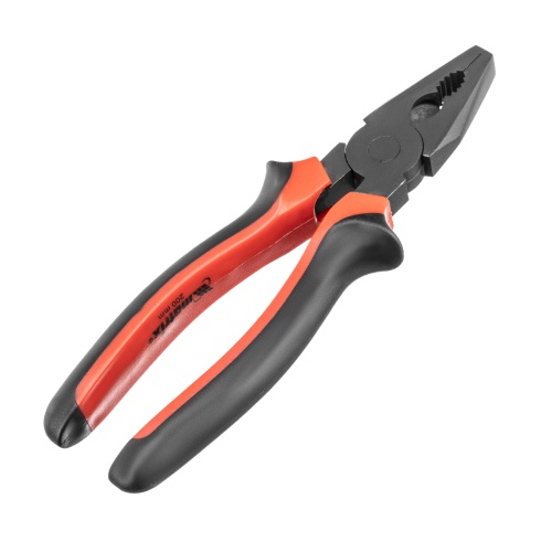 Плоскогубцы комбинированные Black Nickel, 200 мм, двухкомпонентные рукоятки Matrix фото 2