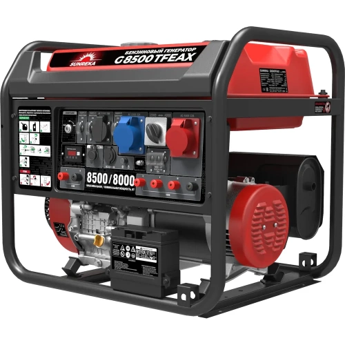 Генератор SUNREKA G8500TFEAX 211012 фото 4 Генератор SUNREKA G8500TFEAX 211012 фото 4