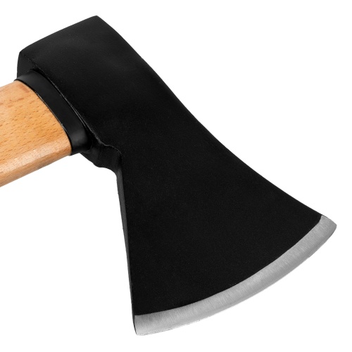 Топор, 1000 г, кованый, буковое топорище Denzel фото 4