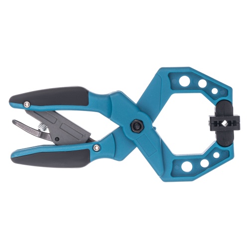 Струбцина клещеобразная 1-1/2, пластиковый корпус, храповой механизм жесткой фиксации, 38 мм Gross фото 5