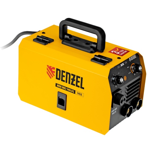 Аппарат инвертор. полуавтомат. сварки Mini MIG-140LFG, 140 А, ПВ 60%// Denzel фото 2