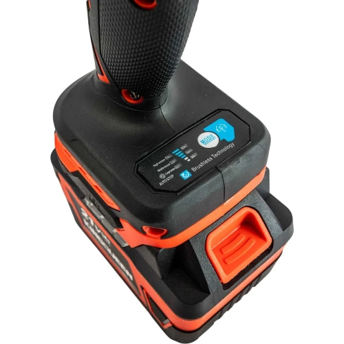 Гайковерт бесщеточный KINGQUEEN 2 АКБ, 21В, 1/2, 1000N/m, KQ-288 фото 10 Гайковерт бесщеточный KINGQUEEN 2 АКБ, 21В, 1/2, 1000N/m, KQ-288 фото 10