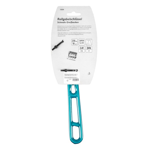 Ключ разводной 250 мм, CrV, облегченный Gross фото 7 Ключ разводной 250 мм, CrV, облегченный Gross фото 7