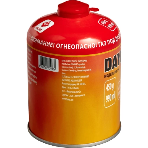 Газовый баллон DAYREX 104 450 г 629936 фото 5 Газовый баллон DAYREX 104 450 г 629936 фото 5