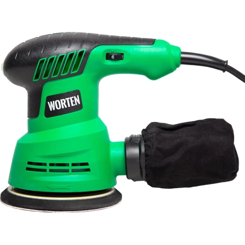 Шлифмашина полировальная сетевая WORTEN 400Вт, D125 IM КА-90000582 фото 5 Шлифмашина полировальная сетевая WORTEN 400Вт, D125 IM КА-90000582 фото 5