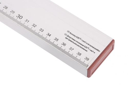 Уровень алюминиевый, 400 мм, 2 глазка, линейка Sparta фото 2