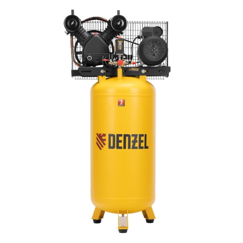 Компрессор воздушный BCV2200/100V, ременный привод , 2.3 кВт, 100 литров, 440 л/мин Denzel фото 3