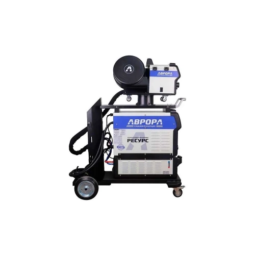 Сварочный полуавтомат АВРОРА РЕСУРС 6300 ДВОЙНОЙ ПУЛЬС, подающий, тележка, водяное охлаждение 37264 фото 8