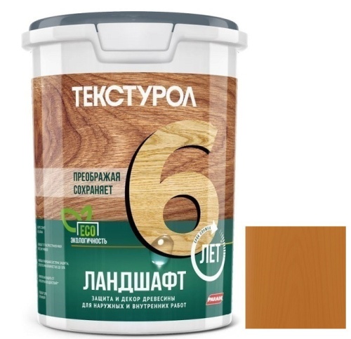 Средство для защиты древесины Текстурол Ландшафт Осенний лес 0,9 л