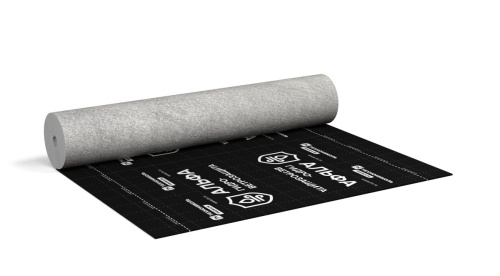 Мембрана гидроветрозащитная диффузионная ТЕХНОНИКОЛЬ Альфа Топ, 1,5х50 м, 75 м2 фото 3