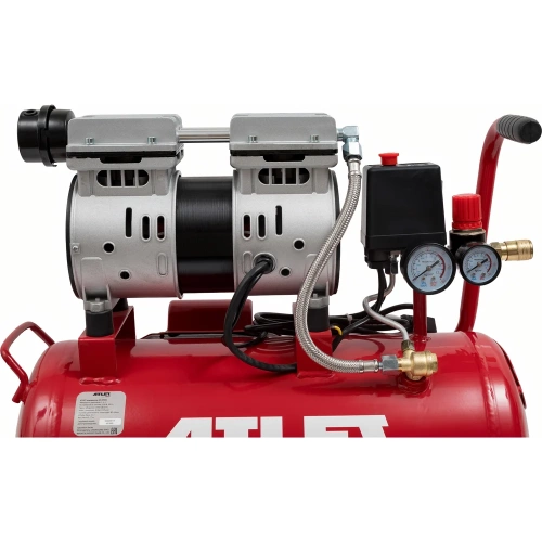 Поршневой безмасляный компрессор ATLET (24 л, 8 бар, 40 л/мин) SC-OF24L фото 3