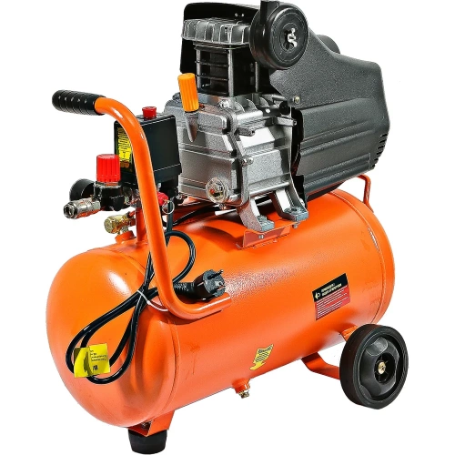 Воздушный компрессор 2000 Вт, 24 л, 8 бар, 210лмин, картон ВКС-9315С фото 4