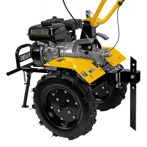 Мотоблок DPT-370X, 7 л.с, дисковое сцепление, ширина 90 см, глубина 35 см, фрез 3 х 4, ВОМ, передачи 3В/1Н Denzel фото 15