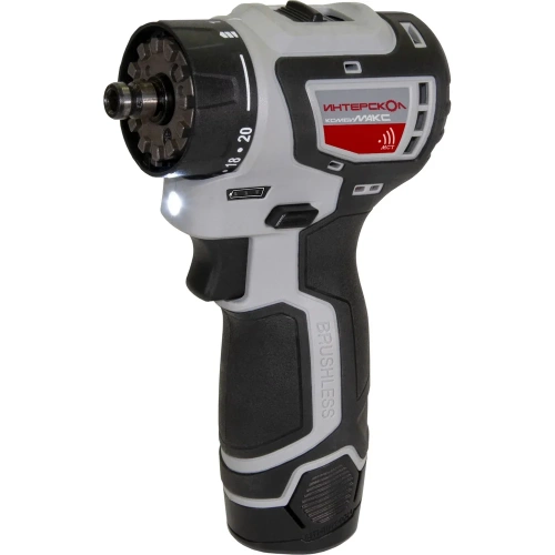 Бесщеточная аккумуляторная дрель-шуруповерт Интерскол ДА-10/12В 36 КомбиМАКС Li-ion, кейс, 2 аккум., 2Ач, 4 насадки 687.2.2.79 фото 3 Бесщеточная аккумуляторная дрель-шуруповерт Интерскол ДА-10/12В 36 КомбиМАКС Li-ion, кейс, 2 аккум., 2Ач, 4 насадки 687.2.2.79 фото 3
