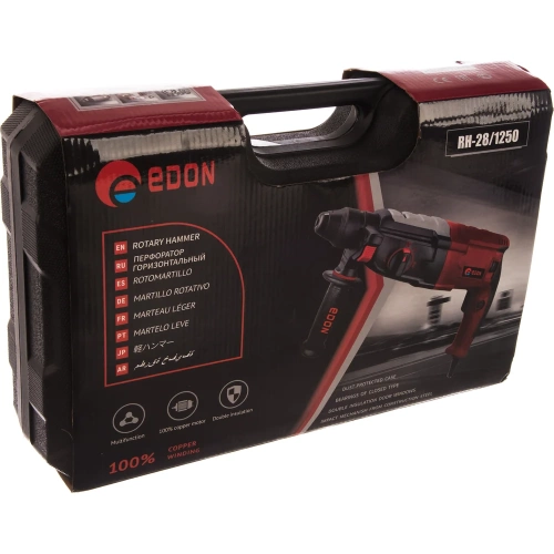 Электрический перфоратор Edon RH-28/1250 9278 фото 8 Электрический перфоратор Edon RH-28/1250 9278 фото 8