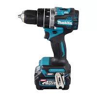 Ударная аккумуляторная дрель-шуруповерт Makita XGT BL/XPT 40В, 0-2200 об\мин;33000уд\м, 13 HP002GD201