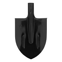 Лопата штыковая, 205х275 мм, ребра жесткости, без черенка,