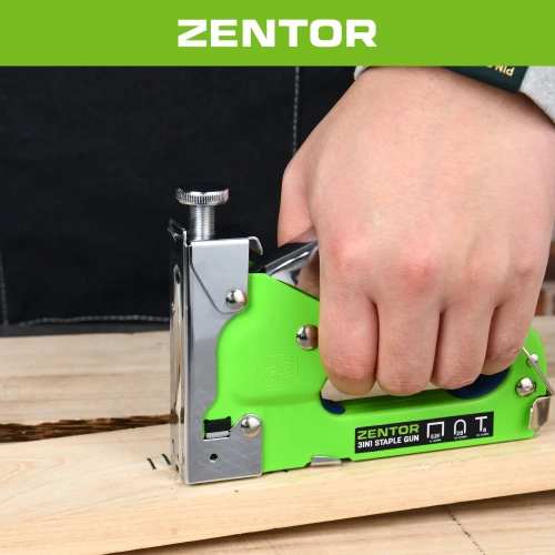 Степлер строительный 3 в 1 Zentor ZT160003S фото 6 Степлер строительный 3 в 1 Zentor ZT160003S фото 6
