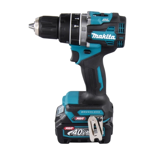 Ударная аккумуляторная дрель-шуруповерт Makita XGT BL/XPT 40В, 0-2200 об\мин;33000уд\м, 13 HP002GD201