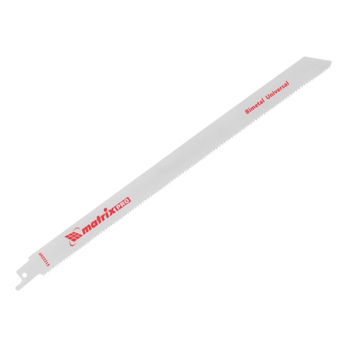 Полотна универсальные для сабельной пилы S1222VF, 275/1.8-2.5 мм, Bimetal, 2 шт, Pro Matrix фото 2