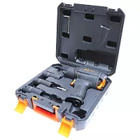 Пневмогайковерт ударный LIGE 1/2" с комплектом головок (17,19,22мм) 6пр. (рабочий диапозон 270-800Nm, max 1560Nm, 8500 об/мин, 6bar, 184 л/мин) в кейсе LG-40101S 308375