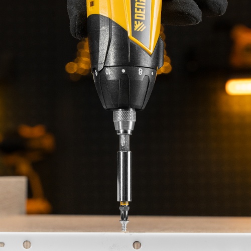 Бита PH1х25, сталь S2, шестигранный профиль, 10 шт. Е 6,3 Denzel фото 9