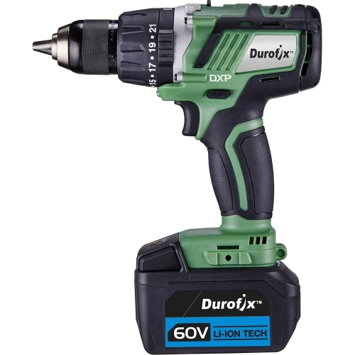 Аккумуляторная дрель Durofix 1/2(13мм) 60В 1 АКБ 2,5Ач+ЗУ RK60132-PM фото 3
