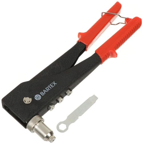 Заклепочник BARTEX 255 мм, 2.4-3.2-4-4.8 мм, усиленный, поворотный, 90, D0730/HR4002 138314 фото 3