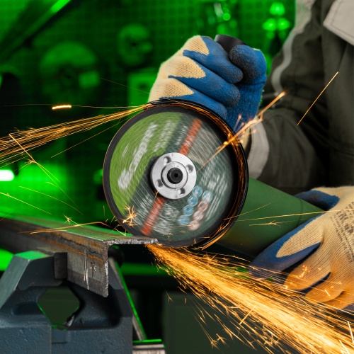 Круг отрезной по металлу, 125 х 1.0 х 22.2 мм, 84%A+16%B Сибртех фото 8