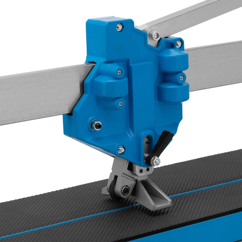 Плиткорез ручной монорельсовый 750 х 14 мм, ходовая каретка, 9/4 регулировка подшипников, литая станина Барс фото 6