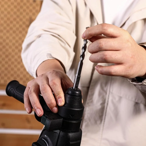 Перфоратор сетевой Zitrek ZKH1000 в кейсе, с набором из 5 буров, 1000 Вт 085-1302 фото 11 Перфоратор сетевой Zitrek ZKH1000 в кейсе, с набором из 5 буров, 1000 Вт 085-1302 фото 11