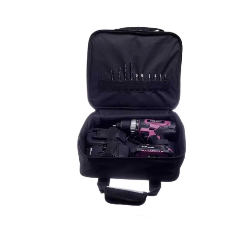 Дрель-шуруповерт аккумуляторная КМ АТОМ 18 В 2 Ач Li-Ion 2 АКБ и ЗУ CD-181/2 KIT фото 6