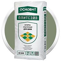 Затирка эластичная Основит Плитсэйв XC6 E Нефритовая 054 20 кг