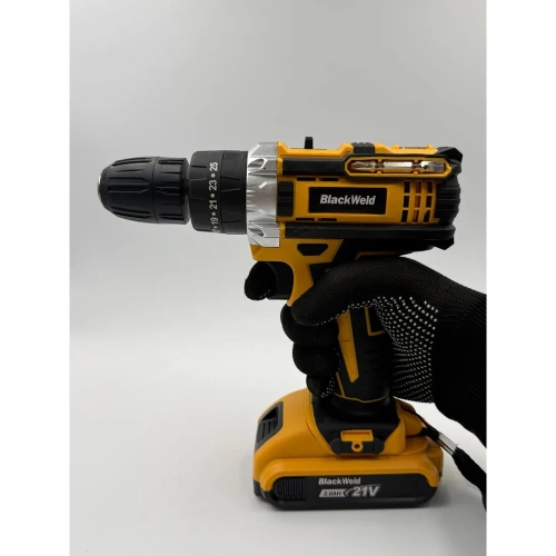 Дрель-шуруповерт аккумуляторная BlackWeld DZ04-2Y 21V 2.0Ah 150156 фото 4 Дрель-шуруповерт аккумуляторная BlackWeld DZ04-2Y 21V 2.0Ah 150156 фото 4