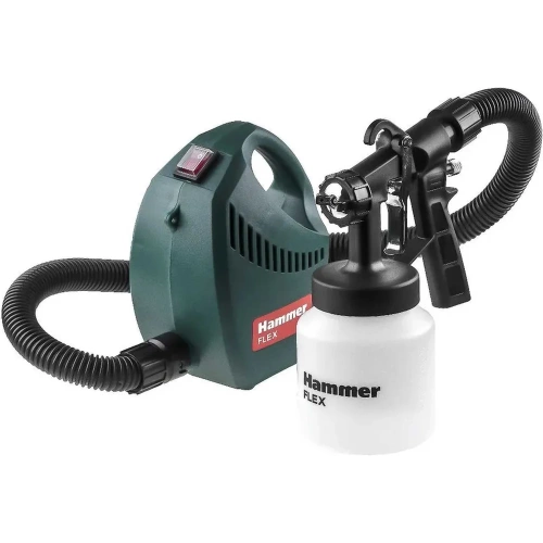 Краскопульт Hammer PRZ500A 500Вт 800мл бак, вязкость до 60 DIN 829090 Краскопульт Hammer PRZ500A 500Вт 800мл бак, вязкость до 60 DIN 829090