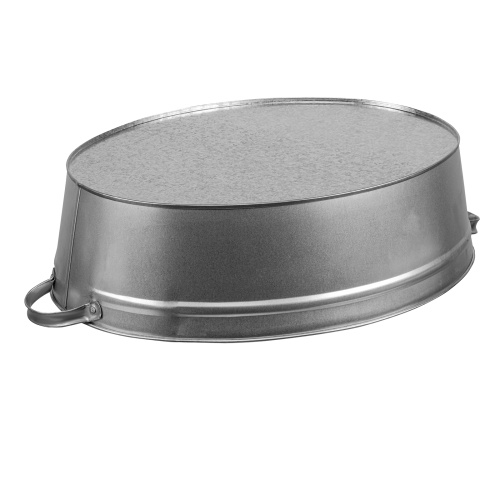 Таз оцинкованный овальный 23 литров фото 4