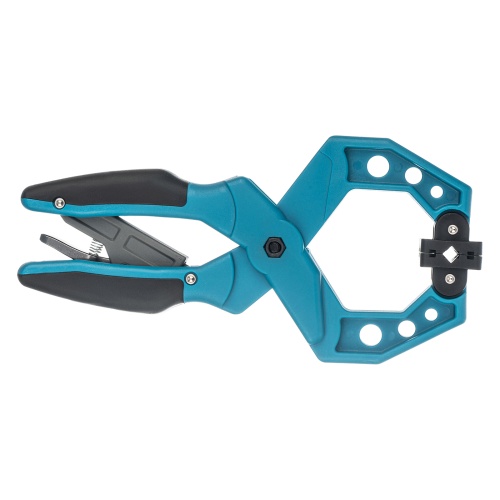 Струбцина клещеобразная 2-1/4, пластиковый корпус, храповой механизм жесткой фиксации, 58 мм Gross фото 5