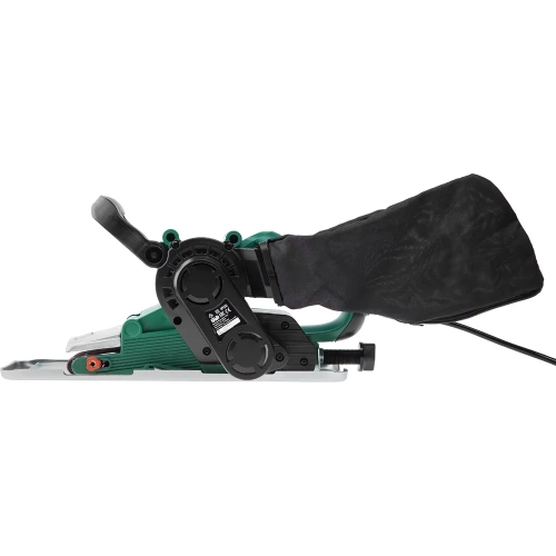 Ленточная шлифовальная машинка Hammer Flex 800Вт 120-290м/мин лента 75x457мм рамка, струбцины 2шт LSM800B 158564 фото 4