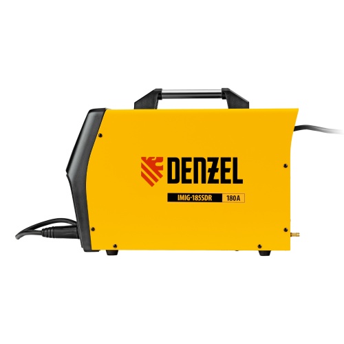 Аппарат инвертор. полуавтомат. cварки IMIG-185SDR, 180 А, ПВ 60%, катушка 5 кг Denzel фото 6