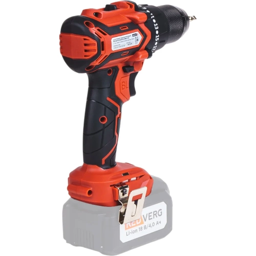Шуруповерт аккумуляторный бесщеточный REDVERG RD-S18BLC/U2 (без акк, без з/у) 00006686434 фото 4 Шуруповерт аккумуляторный бесщеточный REDVERG RD-S18BLC/U2 (без акк, без з/у) 00006686434 фото 4