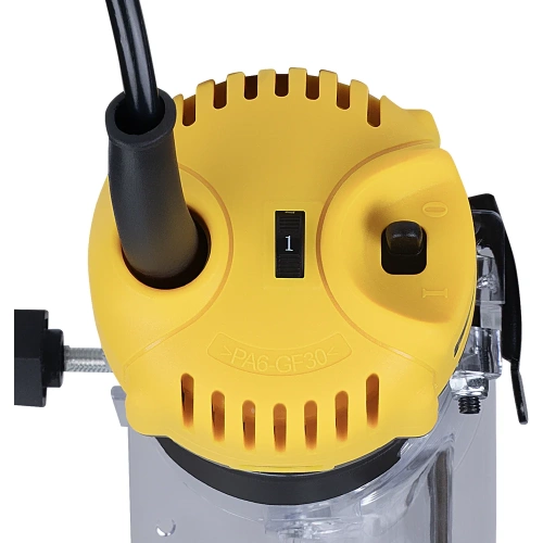 Кромочный фрезер Kolner с регулировкой оборотов 500Вт, цанга 6мм, глубина 4 мм, KR 500, 8031400056 фото 7