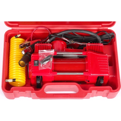 Автомобильный компрессор Dreamcar DK-60LV2 Original 2-х поршневой, с набором для ремонта шин DC-000-0845093 фото 3 Автомобильный компрессор Dreamcar DK-60LV2 Original 2-х поршневой, с набором для ремонта шин DC-000-0845093 фото 3