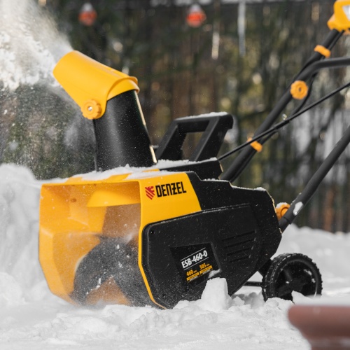 Снегоуборочная машина аккумуляторная, ESB-460-0, Li-Ion, 36В Denzel фото 28