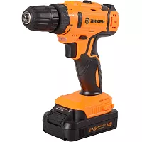 Аккумуляторная дрель-шуруповерт Вихрь ДА-18Л-2К 72/14/9