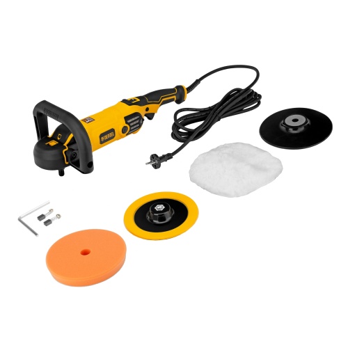 Машина полировальная CP-180, 1400 Вт, 180 мм, 0-3000 об/мин Denzel фото 11